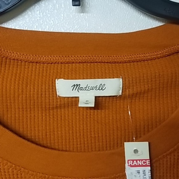 Madewell Maple Glow Shirt - Picture 3 of 3